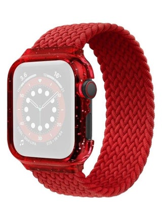 Replacement Watchband For Apple Watch Series 7/6/5/4/3/2/1/SE 42/44/45mm Red - v1634546342/N51420793A_1