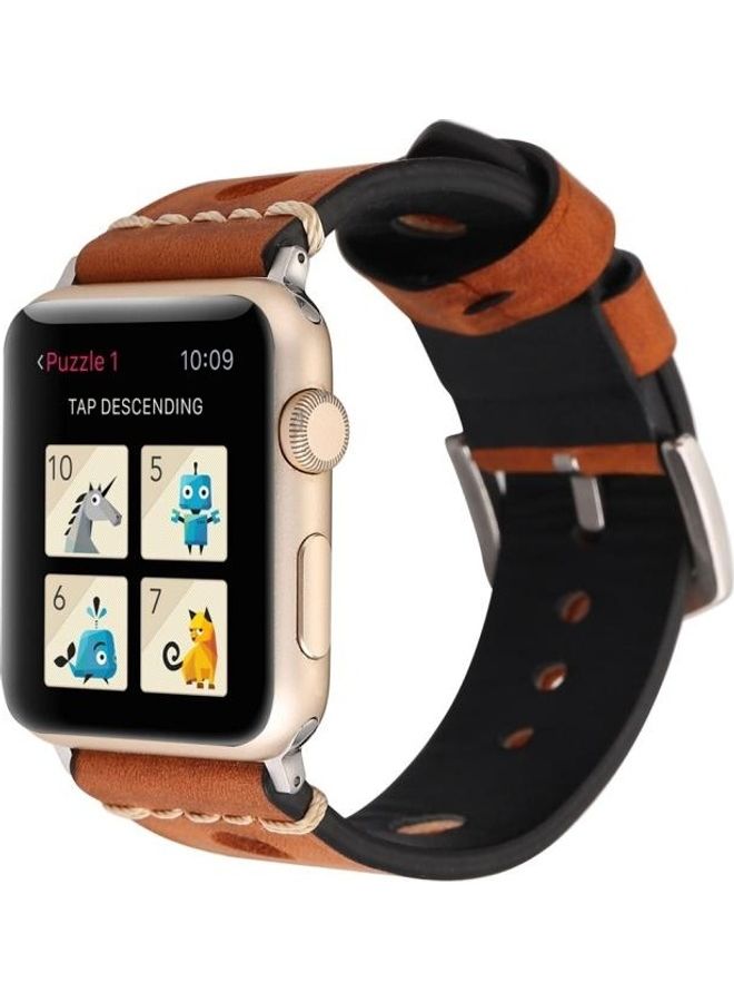 HuHa Ethnic Replacement Watchband For Apple Watch 1/2/3 38mm Multicolour - Image 4