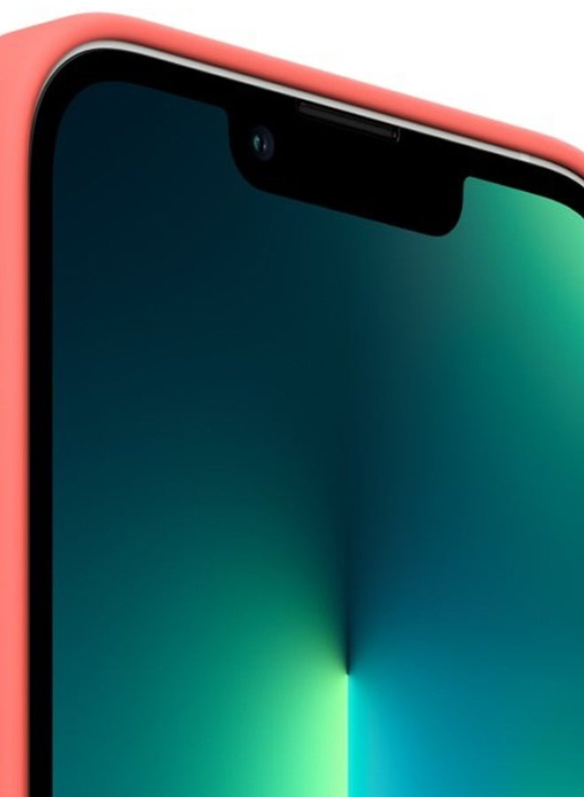 Apple iPhone 13 Pro Max Silicone Case with MagSafe – Pink Pomelo - Image 2