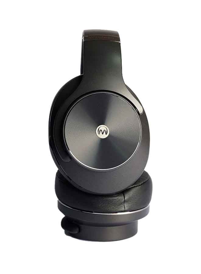 Microdigit 2-In-1 Twist Stereo Wireless  Headphones Black - Image 4