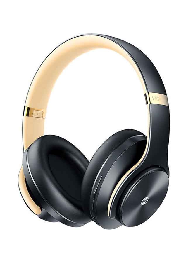 Microdigit 2-In-1 Twist Stereo Wireless  Headphones Yellow - Image 1