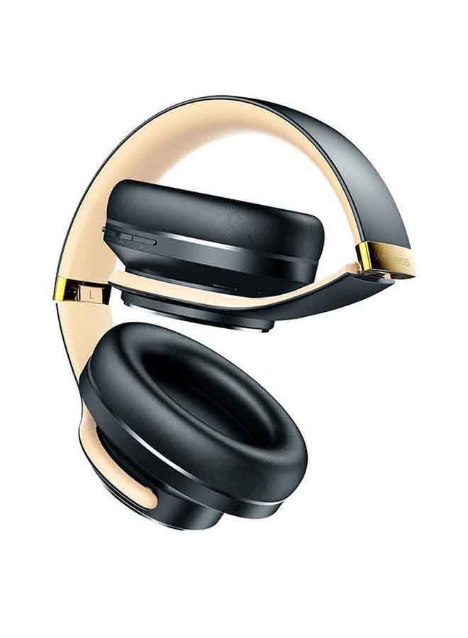 Microdigit 2-In-1 Twist Stereo Wireless  Headphones Yellow - Image 4