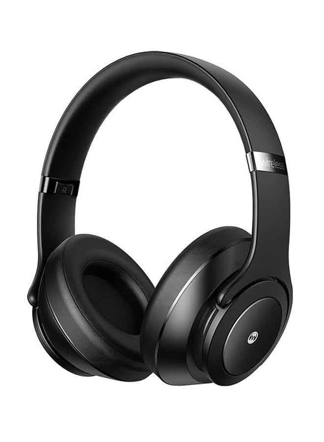 Microdigit 2-In-1 Twist Stereo Wireless  Headphones Black - Image 1