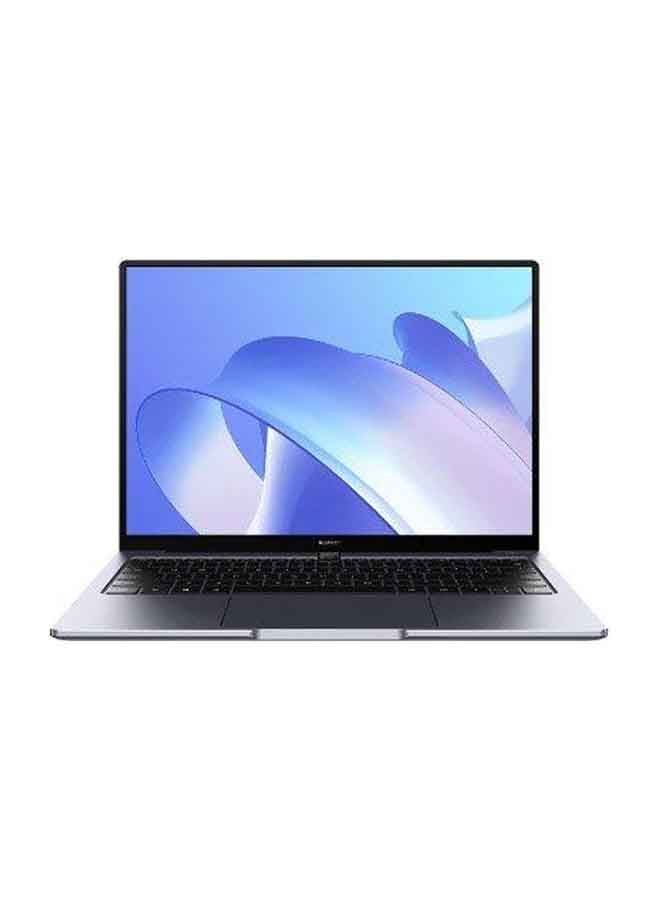 MateBook 14 (KelvinD-WFE9B) 2021 Laptop With 14-Inch Touch Screen Display, Core i7 Processor/16GB RAM/512GB SSD/Windows 10/Intel Iris Xe Graphic Card English/Arabic Space Grey
