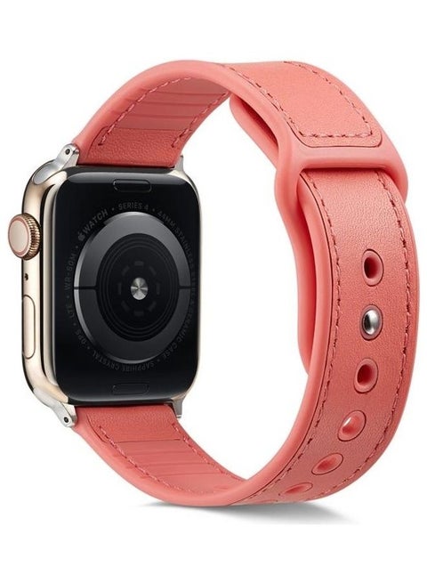 Watchband For Apple Watch Series 7 6 & SE & 5 & 4 3 & 2 & 1 Pink