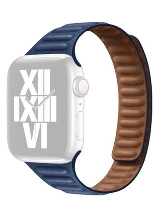 Watchband For Apple Watch Series 7 6 & SE & 5 & 4 3 & 2 & 1 Midnight Blue - v1634547448/N51419723A_1