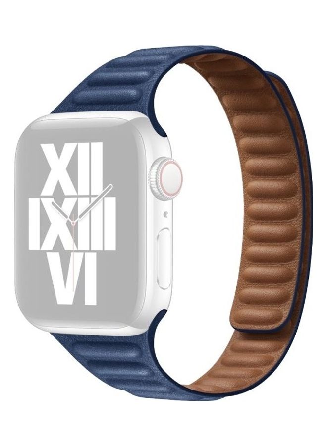 HuHa - Watchband For Apple Watch Series 7 6 & SE & 5 & 4 3 & 2 & 1 Midnight Blue - Image 1
