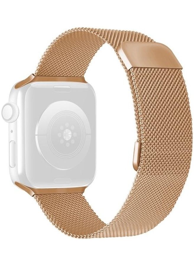HuHa Watchband For Apple Watch Series 7 6 & SE & 5 & 4 3 & 2 & 1 Rose Gold - Image 1