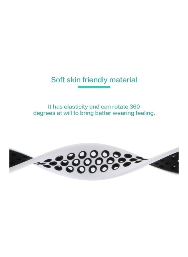 HuHa Ethnic Replacement Watchband For Apple Watch Series 1/2/3/4/5/6/7/SE 42-44-45mm Blue/White - Image 4