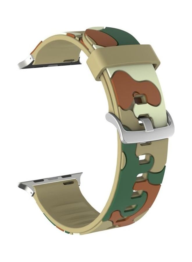 HuHa Silicone Replaceable Watch Strap For Apple Watch Series 7/6/SE/5/4/3/2/1 41/40/38mm Multicolour - Image 3