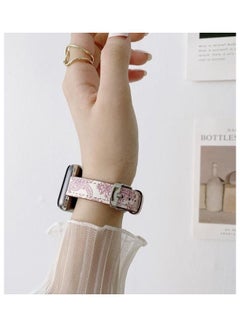 HuHa Replacement Watchband For Apple Watch Series 7 41Mm / 6 & Se & 5 & 4 40Mm / 3 & 2 & 1 38Mm Pink  - Image 3