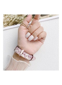 HuHa Replacement Watchband For Apple Watch Series 7 41Mm / 6 & Se & 5 & 4 40Mm / 3 & 2 & 1 38Mm Pink  - Image 4