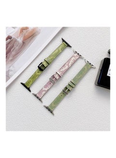 HuHa Replacement Watchband For Apple Watch Series 7 41Mm / 6 & Se & 5 & 4 40Mm / 3 & 2 & 1 38Mm Pink  - Image 5