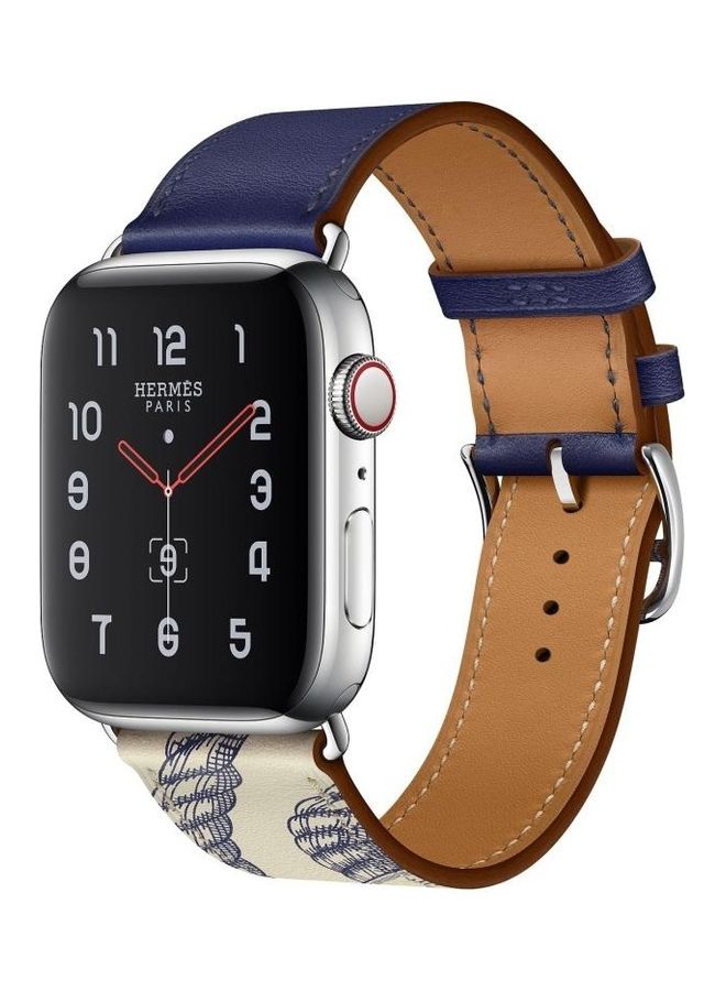 HuHa Ethnic Replacement Watchband For Apple Watch Series 1/2/3/4/5/6/7/SE 38/40/41mm Blue - Image 3