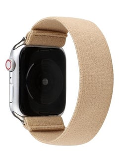 Replacement Watchband For Apple Watch Series 7 45mm/6 & SE & 5 & 4 44mm/3 & 2 & 1 42mm Khaki
