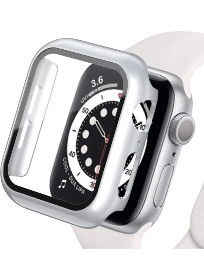 بي إس إن إل غطاء حماية واق مع لاصقة حماية للشاشة من الزجاج المقوى لساعة أبل ووتش سيريز 4/5/6/SE مقاس 44 مم - Image 1