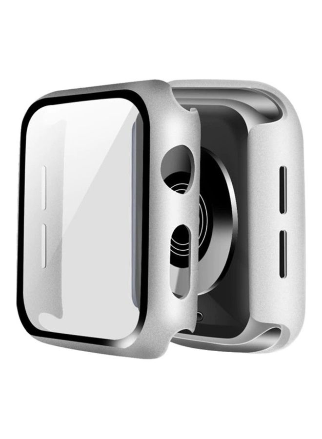 بي إس إن إل غطاء حماية واق مع لاصقة حماية للشاشة من الزجاج المقوى لساعة أبل ووتش سيريز 4/5/6/SE مقاس 44 مم - Image 2