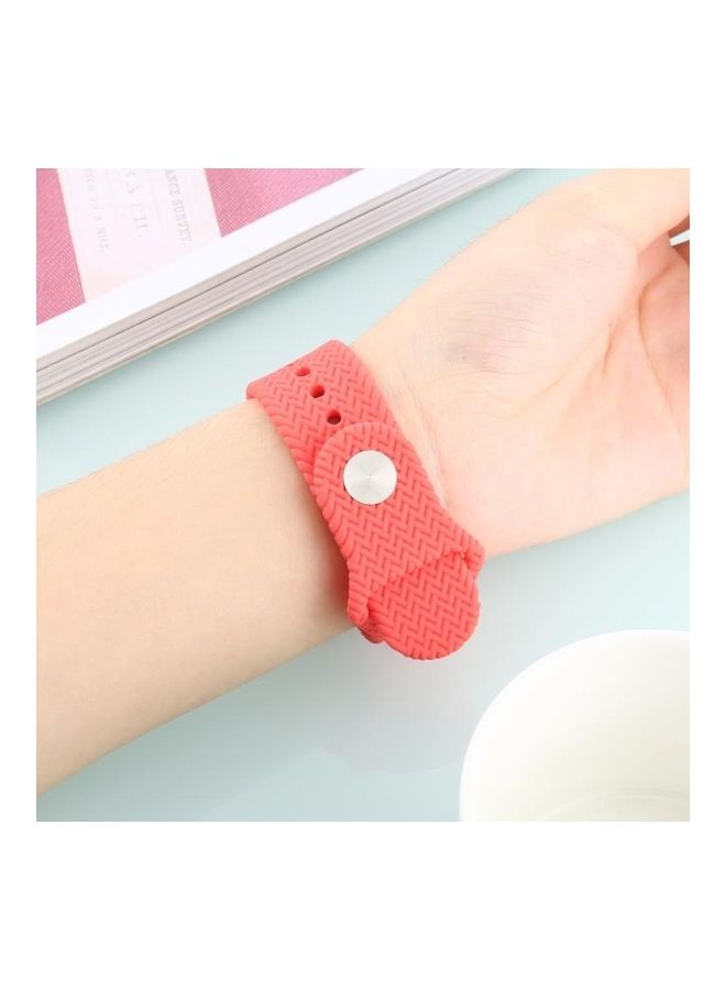 HuHa Ethnic Replacement Watchband For Apple Watch Series 1/2/3/4/5/6/7/SE 42-44-45mm Bright Pink - Image 5