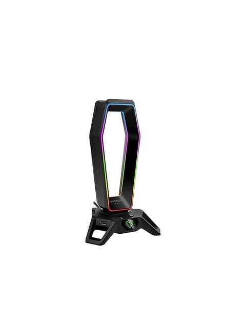 Hexarack Multi-Function HUB With Headphone Stand