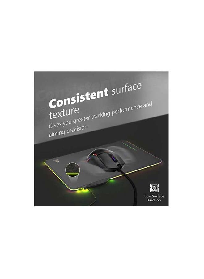 Fluxpad Optimized Low Resistance Anti-Friction Slim Large Mousepad