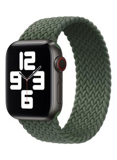 HuHa Replacement Watch Band For Apple Watch Series 7 45mm/6 & SE & 5 & 4 44mm/3 & 2 & 1 42mm Dark Olive Green  - Image 2