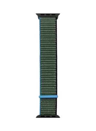 Replacement Watch Band For Apple Watch Series 7 45mm/6 & SE & 5 & 4 44mm/3 & 2 & 1 42mm Dark Olive Green - v1634552110/N51418195A_1