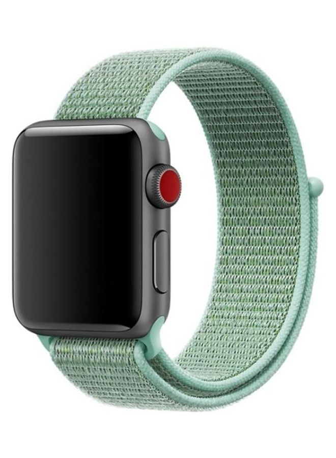 HuHa Watchband For Apple Watch Series 7 6 & SE & 5 & 4 3 & 2 & 1 Mint Green - Image 2