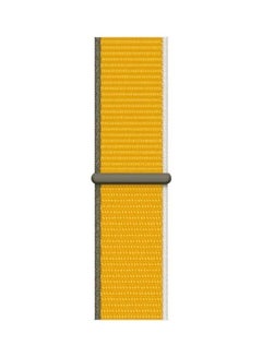 HuHa Loop Type Sport Replacement Strap Watchband For Apple Watch Series 7 41mm/6 & SE & 5 & 4 40mm/3 & 2 & 1 38mm Sunflower  - Image 2