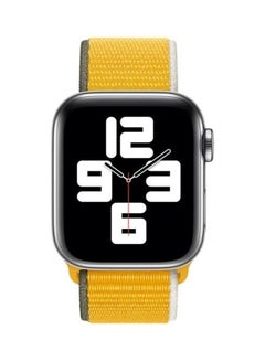 HuHa Loop Type Sport Replacement Strap Watchband For Apple Watch Series 7 41mm/6 & SE & 5 & 4 40mm/3 & 2 & 1 38mm Sunflower  - Image 3
