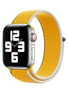 HuHa Loop Type Sport Replacement Strap Watchband For Apple Watch Series 7 41mm/6 & SE & 5 & 4 40mm/3 & 2 & 1 38mm Sunflower  - Image 4