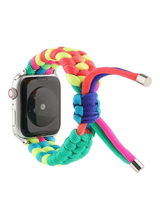HuHa Ethnic Replacement Watchband For Apple Watch Series 1/2/3/4/5/6/7/SE 42/44/45mm Multicolour - Image 1