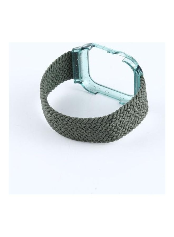 HuHa - Replacement Watch Band For Apple Watch Series 7  41mm/& 6 & SE & 5 & 4 40mm Dark Olive Green - Image 1