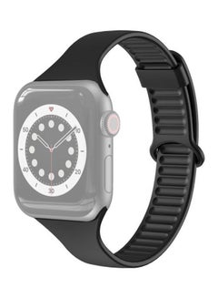 HuHa Ethnic Replacement Watchband for Apple Watch Series 1/2/3/4/5/6/7/SE 38/40/41mm Black  - Image 1