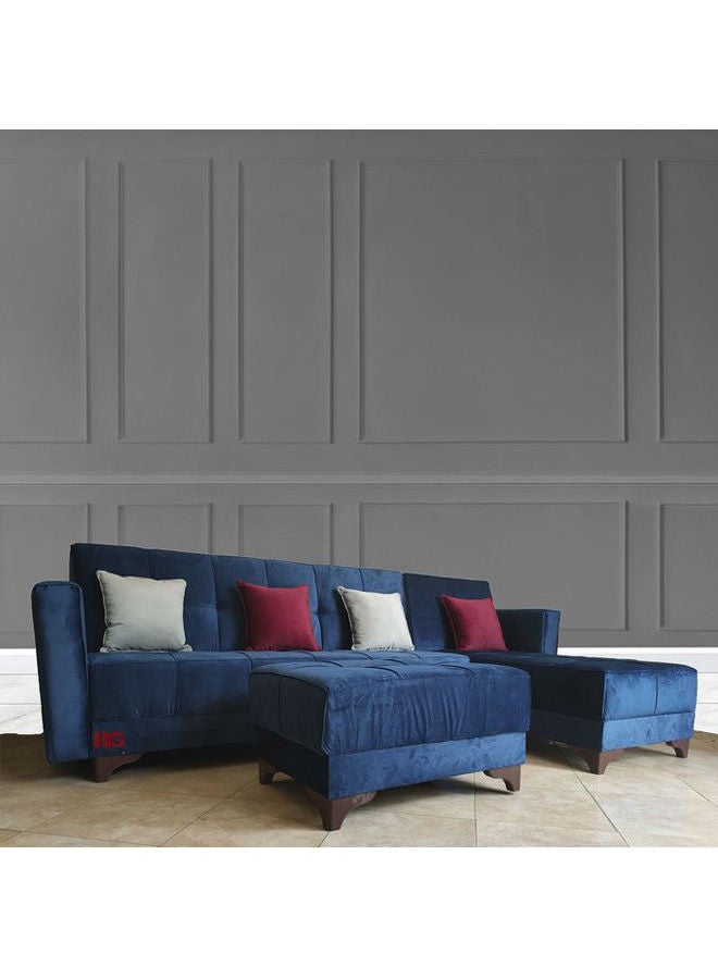 BIG Super Corner Bed Navy 2.80×1.80×0.43meter  - Image 1