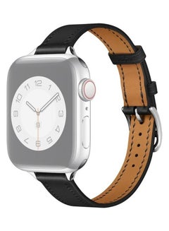 Ethnic Replacement Watchband For Apple Watch Series 1/2/3/4/5/6/7/SE 42/44/45mm Black