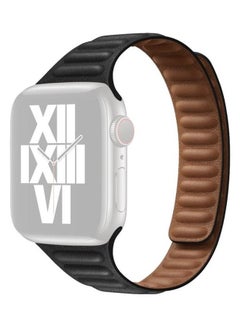 Ethnic Replacement Watchband for Apple Watch Series 1/2/3/4/5/6/7/SE 38/40/41mm Black