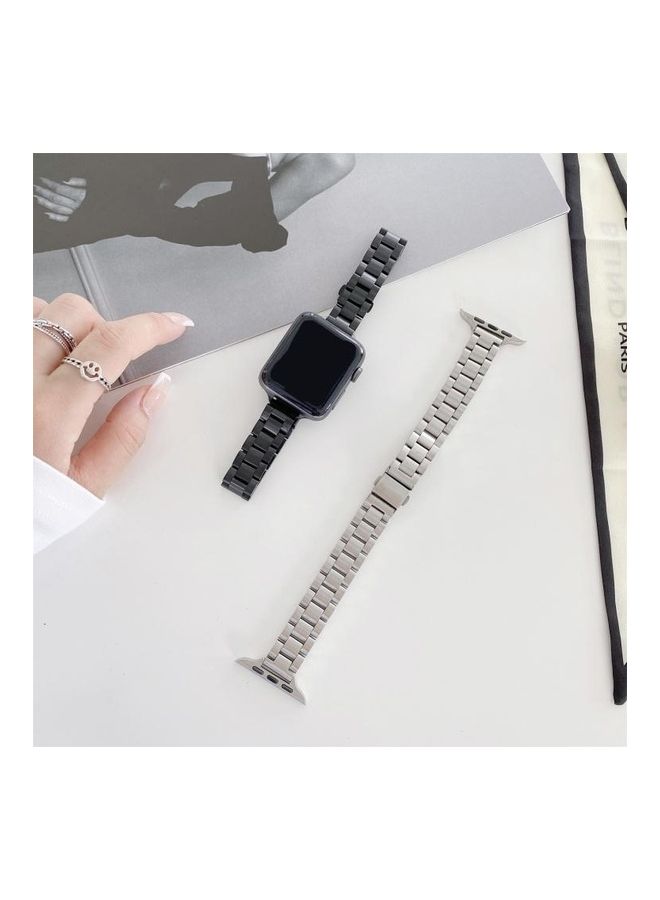 HuHa Replacement Watchband For Apple Watch Black - Image 3