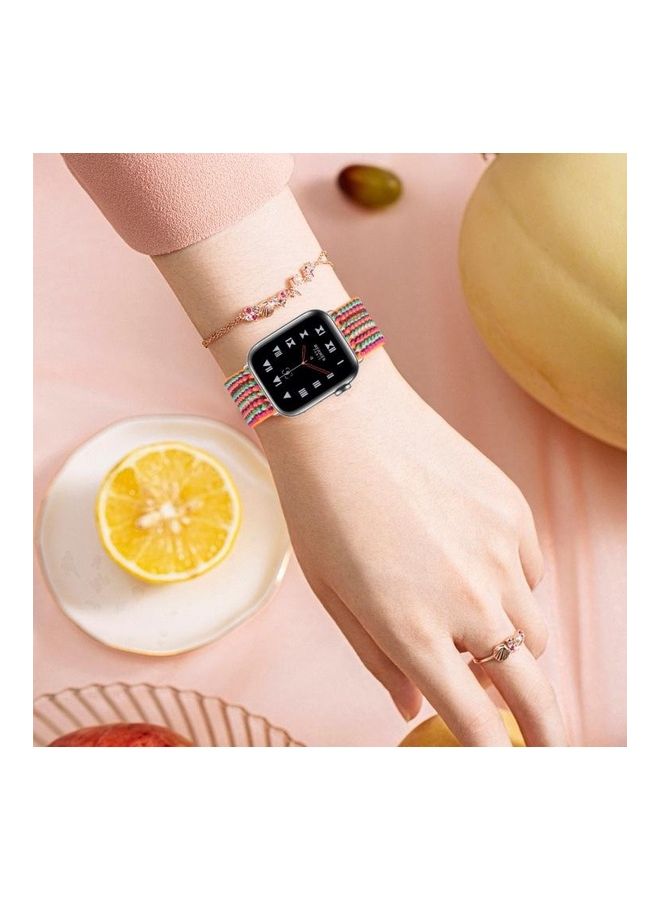 هوها سوار ساعة بديل مطاطي متعدد الألوان - Image 5