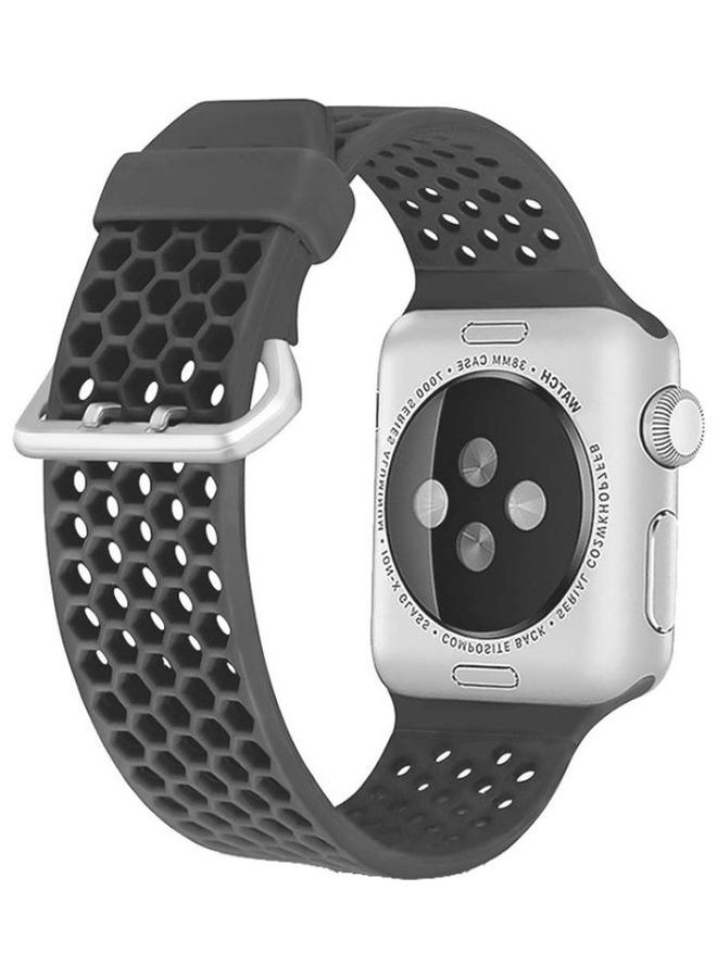HuHa Replacement Watchband For Apple Watch Grey - Image 2