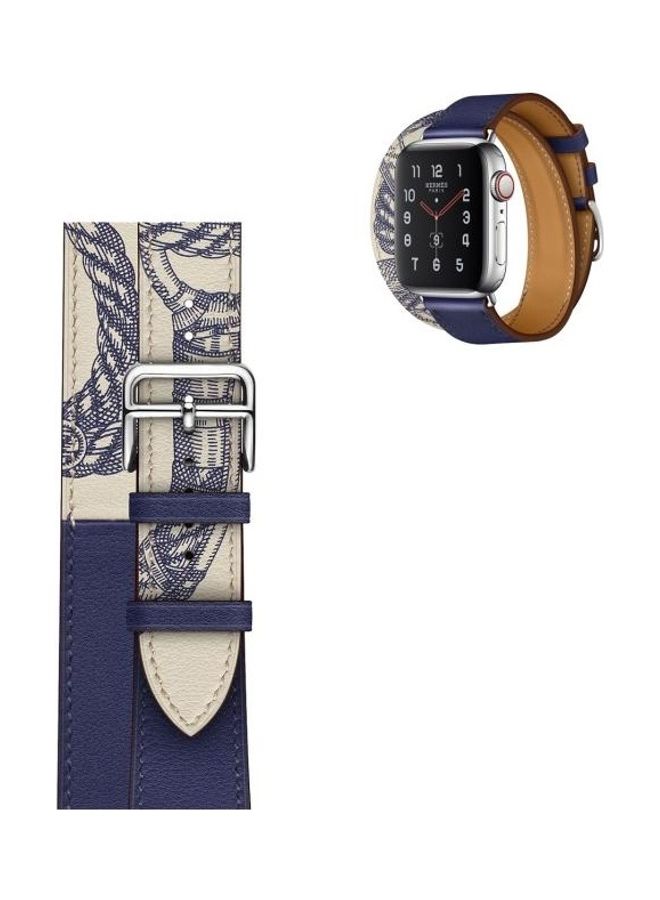 HuHa Replacement Watchband For Apple Watch Blue - Image 1