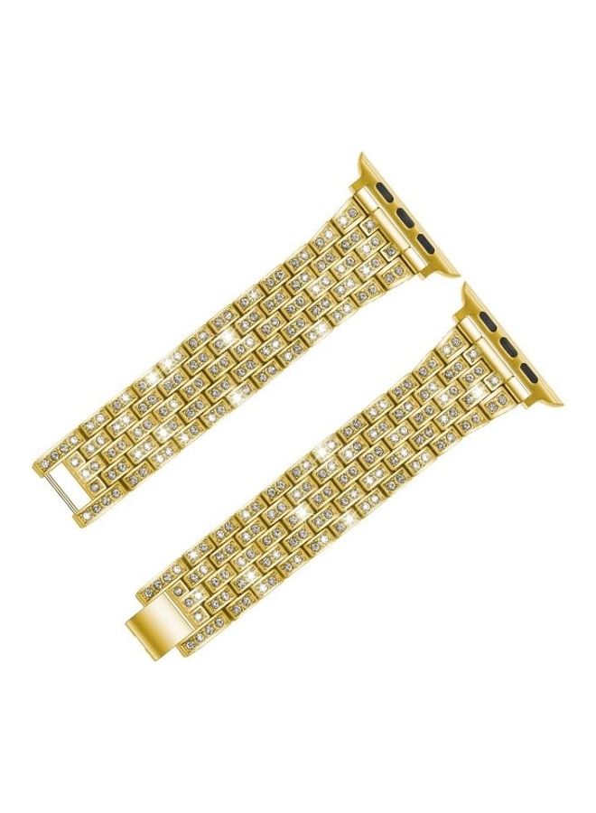 هوها سوار بديل لسلسلة ساعات أبل ذهبي - Image 2