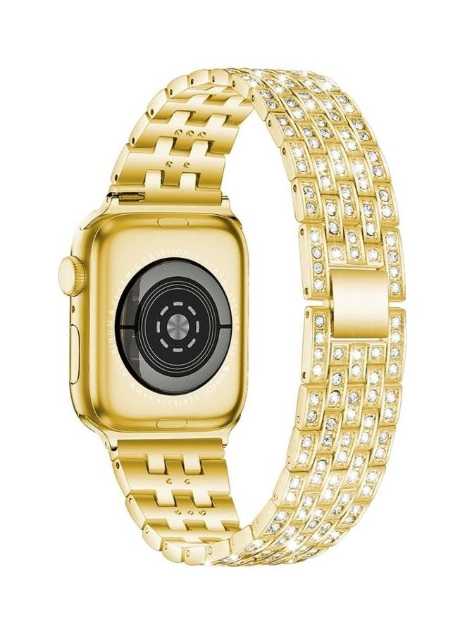 هوها سوار بديل لسلسلة ساعات أبل ذهبي - Image 4