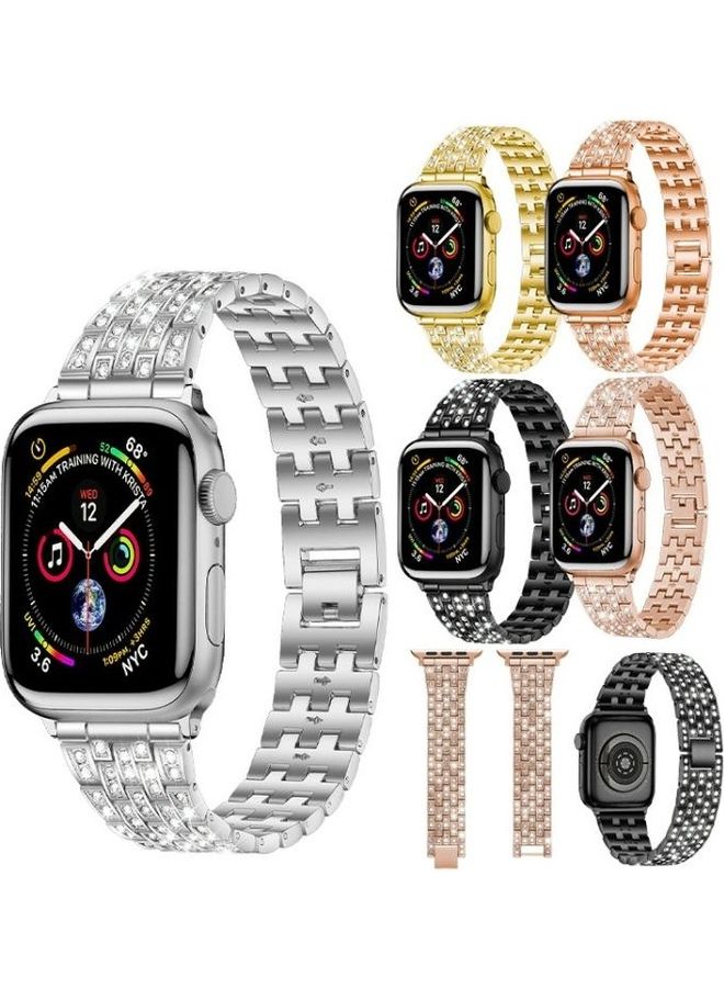 هوها سوار بديل لسلسلة ساعات أبل ذهبي - Image 5