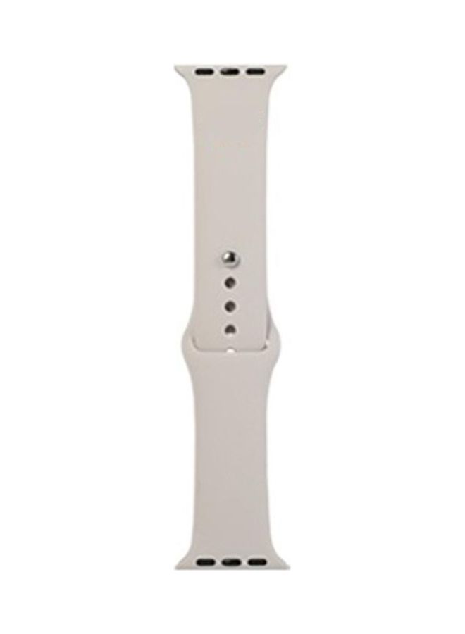 HuHa - Replacement Watchband for Apple Watch Series 7/6/5/4/3/2/1/SE 38/40/41mm Grey - Image 1