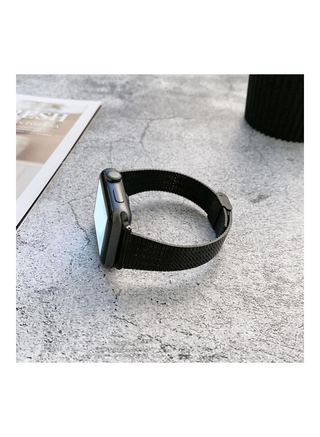 HuHa Replacement Watchband For Apple Watch Black - Image 2