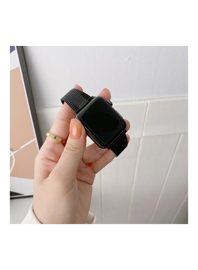 HuHa Replacement Watchband For Apple Watch Black - Image 3