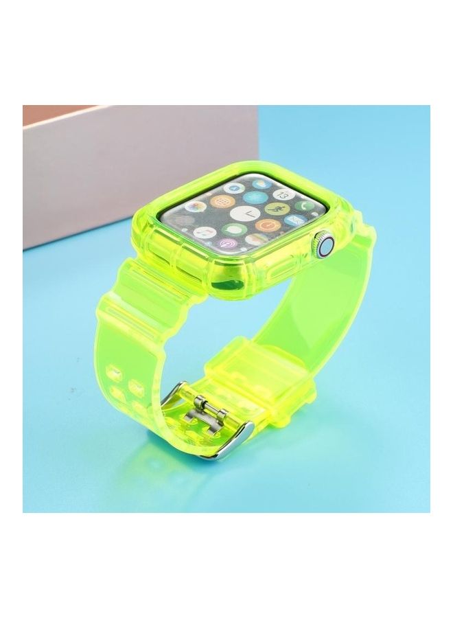 HuHa Replacement Watchband For Apple Watch Fluorescent Green - Image 3