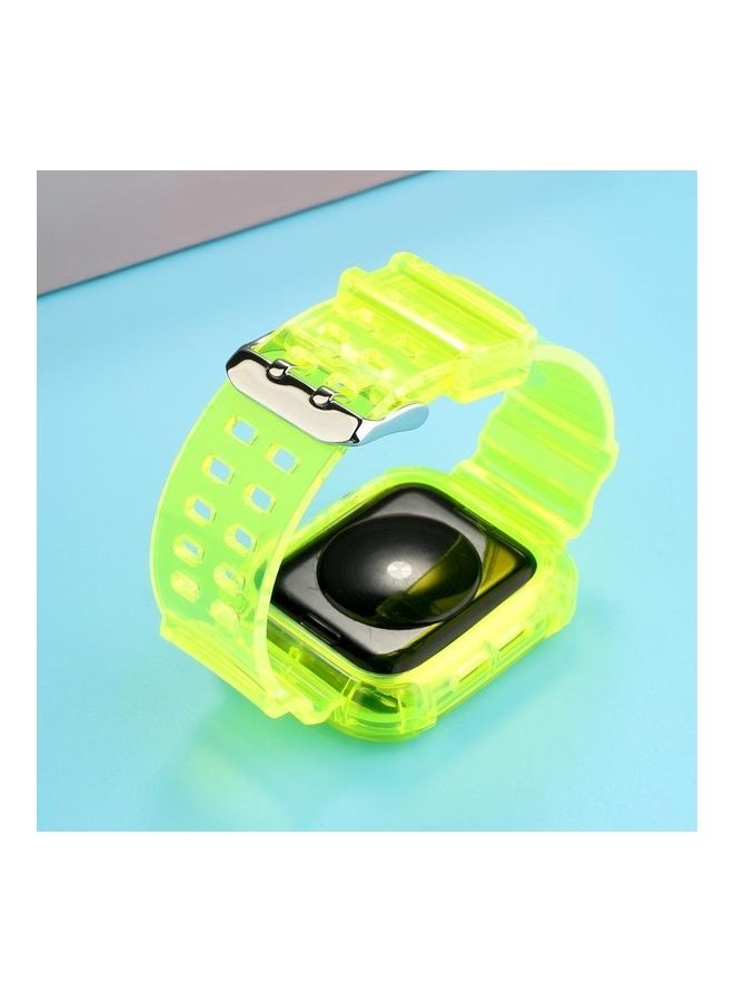 HuHa Replacement Watchband For Apple Watch Fluorescent Green - Image 4