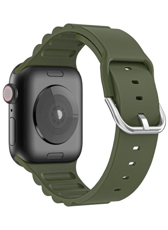 HuHa Replacement Strap For Apple Watch Series Dark Green - Image 3