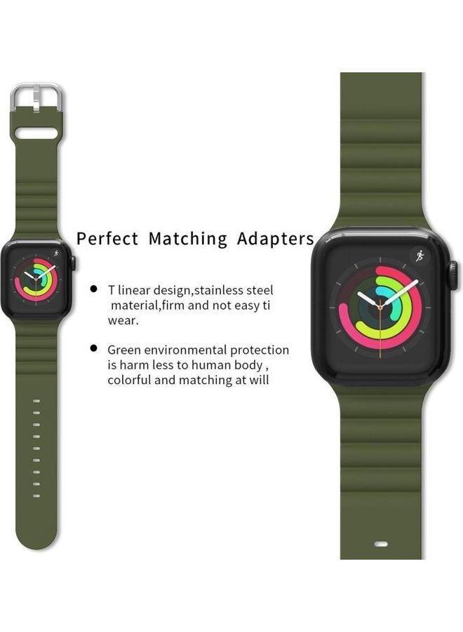 HuHa Replacement Strap For Apple Watch Series Dark Green - Image 5